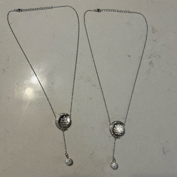 I love you to the moon and back Necklaces 2 x - Picture 1 of 4